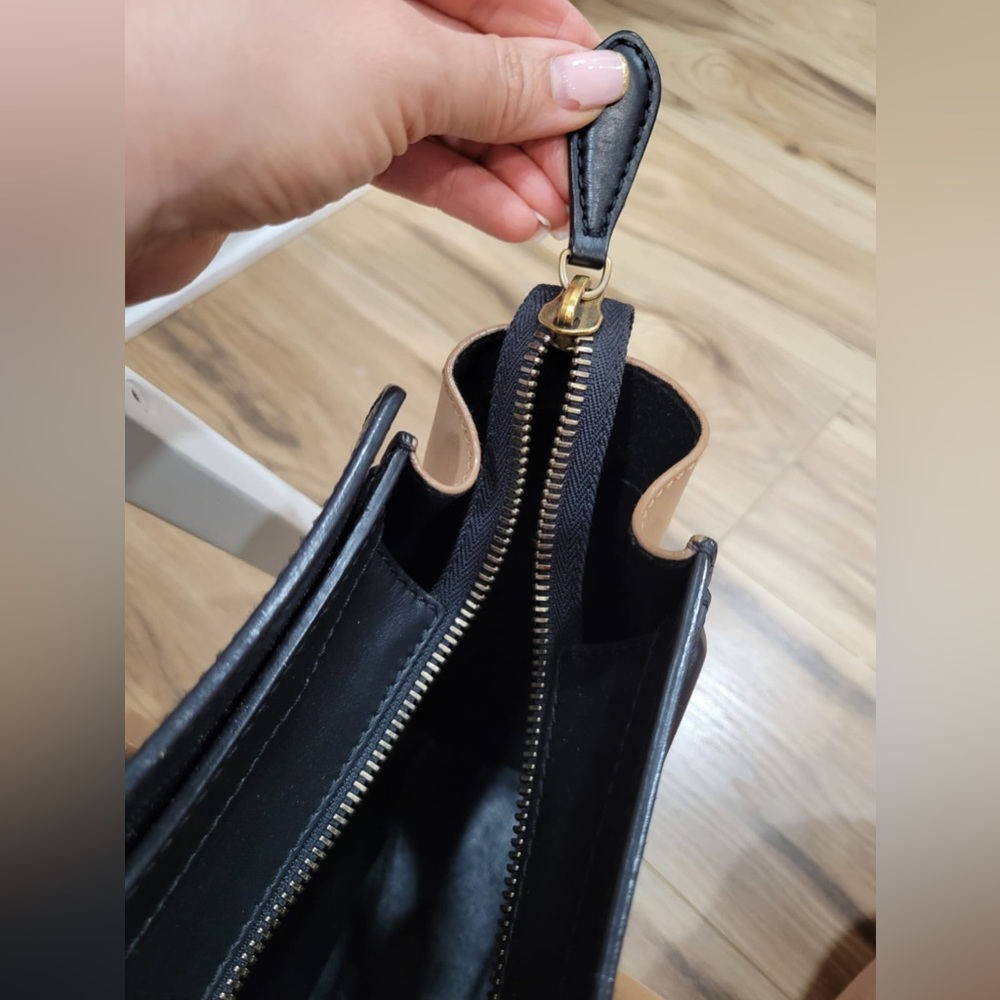 Authentic Céline Micro Luggage Tote | Tri-Color Calfskin | Designer Handbag - Picture 14 of 15